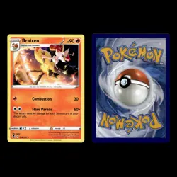 Braixen Delphox Fennekin 26.0 Sword Shield Silver Tempest Pokemon Cards - Image 5