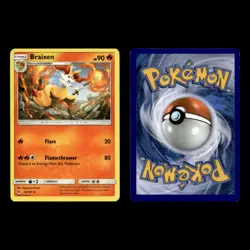 Braixen Delphox Fennekin 26.0 Sword Shield Silver Tempest Pokemon Cards - Image 6