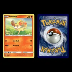 Braixen Delphox Fennekin 26.0 Sword Shield Silver Tempest Pokemon Cards - Image 9