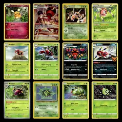 Dedenne Ariados Spinarak 70 XY Phantom Forces Pokemon Cards Collection - Image 1