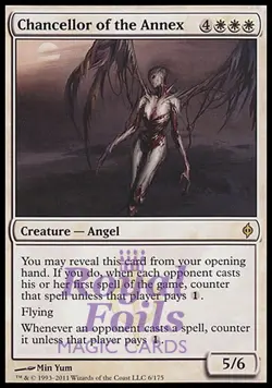 Chancellor of the Annex 1x FOIL NPH MTG New Phyrexia Rare MINT white - Image 1