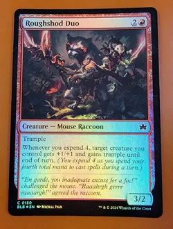 1x Roughshod Duo | FOIL | Bloomburrow | MTG Magic Cards - Image 1