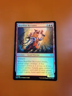 1x Reptilian Recruiter | FOIL | Bloomburrow | MTG Magic Cards - Image 3