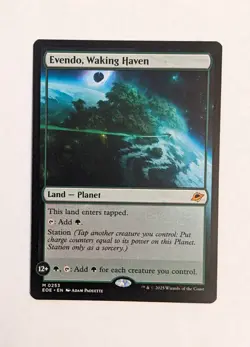 Evendo, Waking Haven - EOE MTG Edge of Eternities Magic: The Gathering Mythic - Image 1