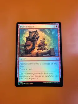 1x Playful Shove | FOIL | Bloomburrow | MTG Magic Cards - Image 3