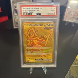 PSA 9 Pokemon Prismatic Evolutions Walking Wake ex 178/131 Hyper Rare PSA 9 - Image 1