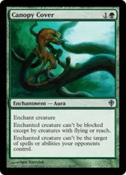 1x Canopy Cover NM-Mint, English Worldwake MTG Magic - Image 1