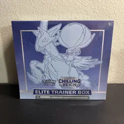 Pokemon TCG Sword & Shield Chilling Reign Elite Trainer Box Sealed New FREE SHIP - Image 1