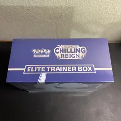 Pokemon TCG Sword & Shield Chilling Reign Elite Trainer Box Sealed New FREE SHIP - Image 9
