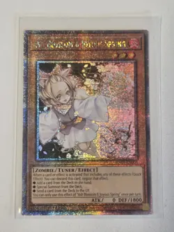 Ash Blossom & Joyous Spring RA01-EN008 Quarter Century Secret Rare Yugioh Mint - Image 13