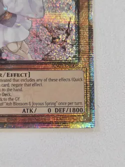 Ash Blossom & Joyous Spring RA01-EN008 Quarter Century Secret Rare Yugioh Mint - Image 6