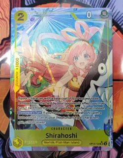 Shirahoshi OP12-102	Alternate Art One Piece Card English Legacy of the Master - Image 1