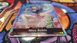 Nico Robin OP12-087	Alternate Art One Piece Card English Legacy of the Master - Image 2