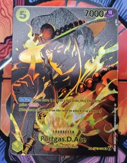 Portgas D Ace ST13-011 SP OP12	One Piece Card English Legacy of the Master - Image 1