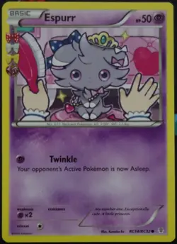 Espurr RC14/RC32 Generations Radiant Collection Pokemon Card - Image 1