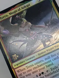 Terra Magical Adept Prerelease FOIL MTG Magic Gathering FF Final Fantasy 6 VI - Image 3