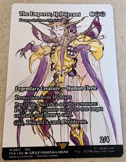 The Emperor, Hell Tyrant - Yawgmoth, Thran Physician - #11 Regular - FF - Mtg - Image 1