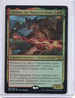 Chishiro, the Shattered Blade Foil 001 NEO CMD MTG LP - Image 1