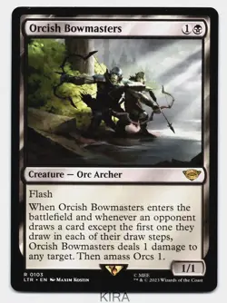MTG - Orcish Bowmasters - Universes Beyond: Lord of the Rings #0103 - MINT - Image 1