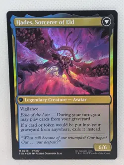 Emet-Selch Unsundered Prerelease FOIL MTG Magic Gathering FF Final Fantasy FFXIV - Image 2