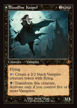 Bloodline Keeper- Innistrad Remastered Retro Frame Regular MTG-NM - Image 1