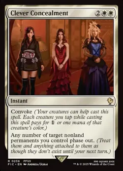 Clever Concealment- Commander: Final Fantasy  Regular MTG-NM - Image 1