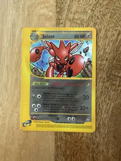 Scizor  E SERIES POKEMON 032/147 Aquapolis Regular Rare Near Mint - Image 1