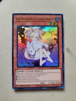 Yugioh Ash Blossom & Joyous Spring RA04-EN025 Ultra Rare 1st Edition NM - Image 2