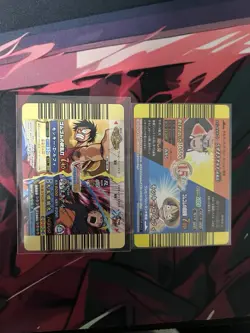 2008/2009 naruto dragonball z one piece luffy  goku bandai jump fest card - Image 2