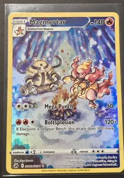 Magmortar Crown Zenith Galarian Gallery Holo Rare Card GG03/GG70 NEAR MINT - Image 1