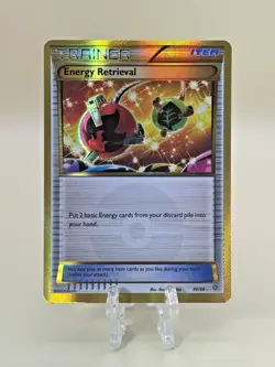 Pokemon TCG Card English Ancient Origins Energy Retrieval 99/98 Holo - Image 1