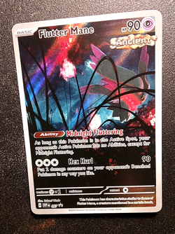 Flutter Mane Scarlet And Violet Black Star Promo 097 Holo TCG Pokémon Card - Image 11