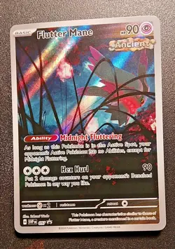 Flutter Mane Scarlet And Violet Black Star Promo 097 Holo TCG Pokémon Card - Image 2