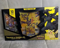 Pokémon TCG "Pikachu & Zekrom-GX" Tag Team Premium Collection | Trading Card Set - Image 5
