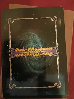 1997 Ani-Mayhem Dragon Ball Z Super Saiyan Goku Ultra Rare Foil Card - Image 2