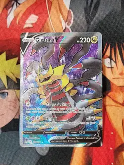 Pokémon Giratina v TCG Full Art Ultra Rare Card 185/196 SWSH Lost Origin - Image 12