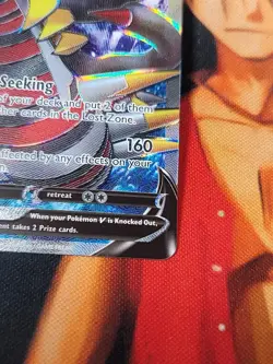 Pokémon Giratina v TCG Full Art Ultra Rare Card 185/196 SWSH Lost Origin - Image 3
