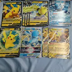 Jumbo pokemon cards lot - Image 10