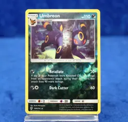 Umbreon #120/214 Holo Foil Rare SM Lost Thunder NM-LP Pokemon Card TCG - Image 1