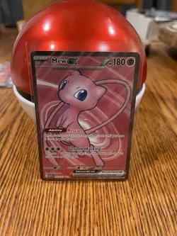 Mew ex 193/165 Scarlet & Violet 151 Holo Special Illustration Rare Pokemon Card - Image 3