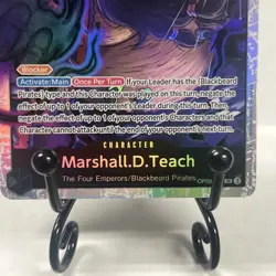One Piece Card Game Marshall.D.Teach OP09-093 SR NM - Foil Super Rare - Image 5