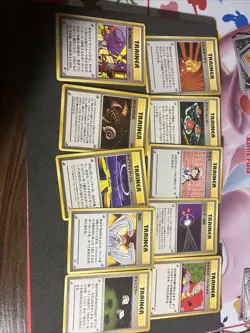 Japanese Vintage Pokemon Trainer Cards Bulk  Lot [MP-HP] - Image 5