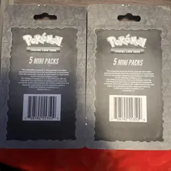 2- Pokémon Trading Card Packages. 5 Mini Packs In Each. Trick Or Trade 2024 - Image 6