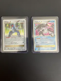 2009 Vintage Dialga/Palkia Pokemon Card Bundle - Two Rare Level X Cards - Image 5