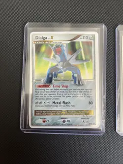 2009 Vintage Dialga/Palkia Pokemon Card Bundle - Two Rare Level X Cards - Image 6