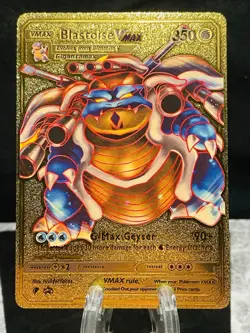 Pikachu Gold Fan Art Pokemon Card - Display Card - New Pokémon Added - PROMO - Image 24
