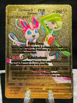 Pikachu Gold Fan Art Pokemon Card - Display Card - New Pokémon Added - PROMO - Image 25