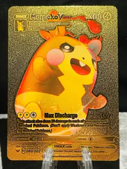 Pikachu Gold Fan Art Pokemon Card - Display Card - New Pokémon Added - PROMO - Image 27