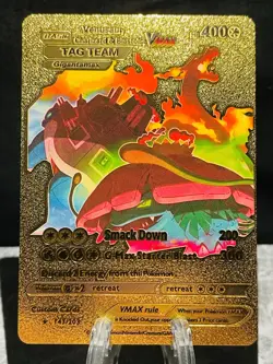 Pikachu Gold Fan Art Pokemon Card - Display Card - New Pokémon Added - PROMO - Image 30