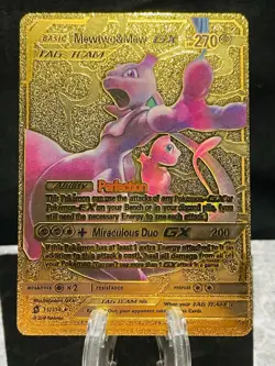 Pikachu Gold Fan Art Pokemon Card - Display Card - New Pokémon Added - PROMO - Image 34
